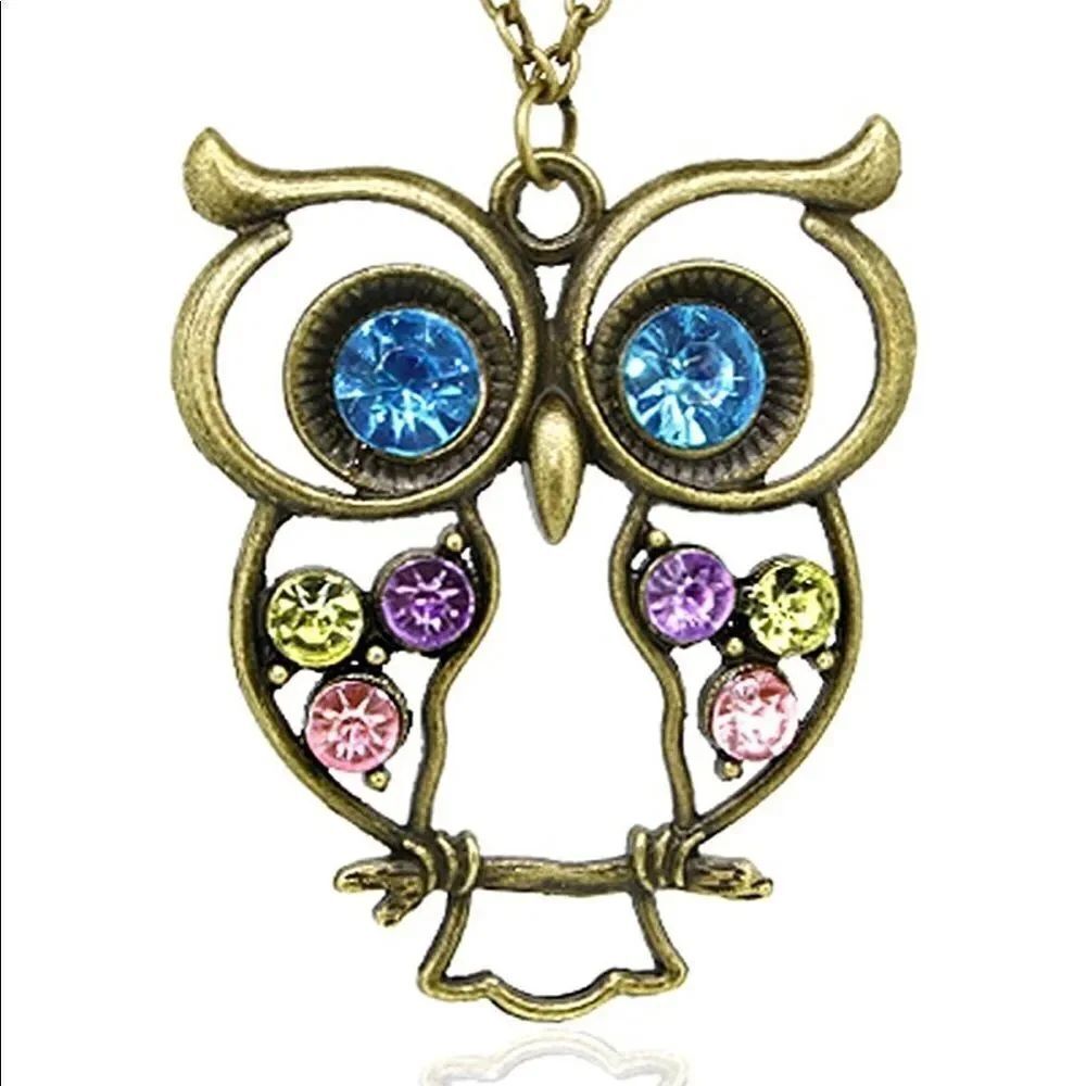 Owl Pendant Necklace 